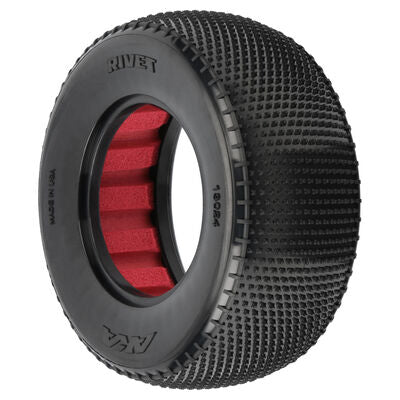 1/10 Rivet Soft Carpet F/R 2.2"/3.0" Carpet Short Course Tyres (2)