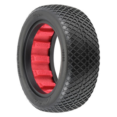 1/10 Viper Medium Soft 4WD Front 2.2" Off-Road Buggy Tyres (2)