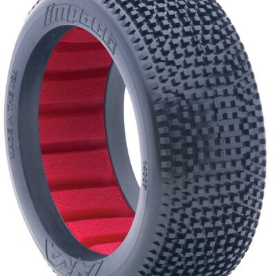 1/8 Impact Soft Tyres Red Inserts (2) Buggy