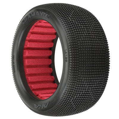 1/8 Diamante Super Soft Front/Rear 4.0" Off-Road Truggy Tyres (2)