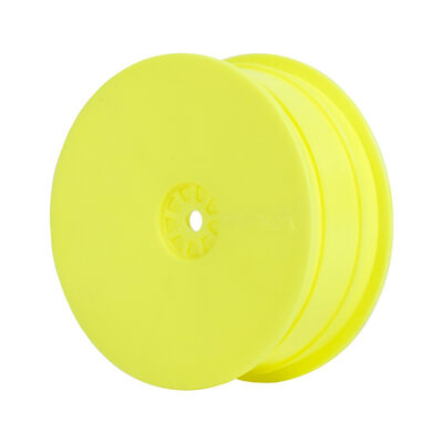 1/10 HEXlite Front 2WD Buggy Wheels Yellow (2) AE Kyosho