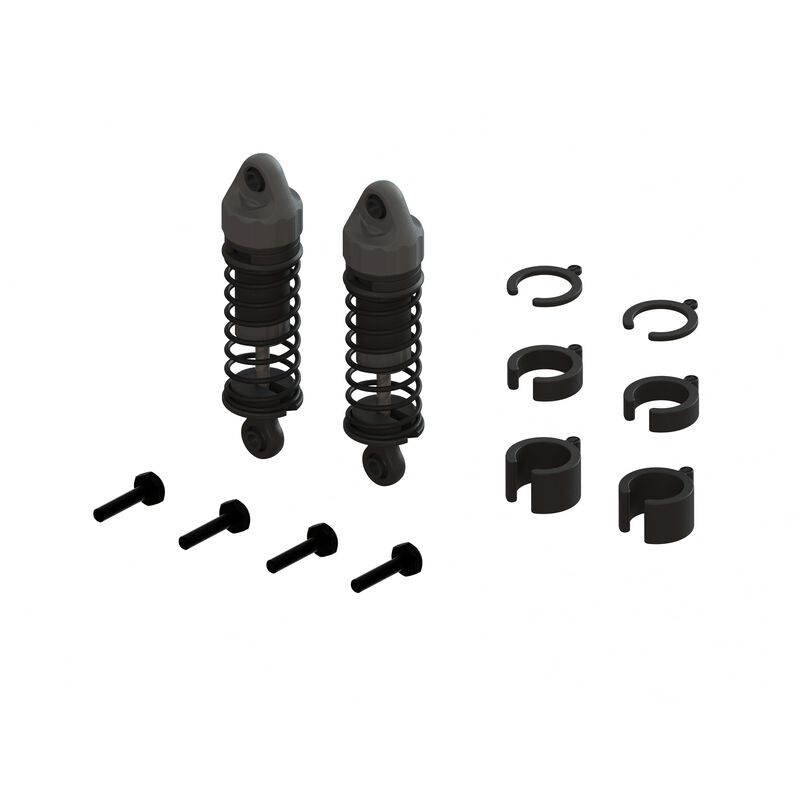 Shock Set 58 mm Length 2000 cSt Oil (2 pcs)
