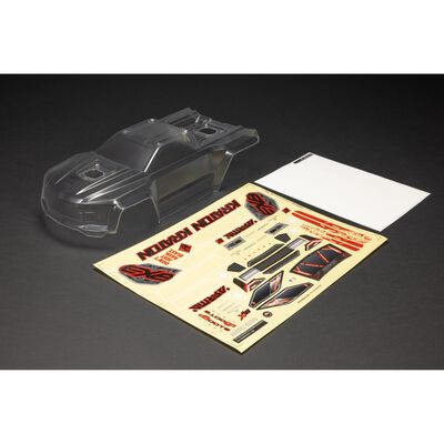 KRATON Clear Bodyshell (inc. decals window masks)
