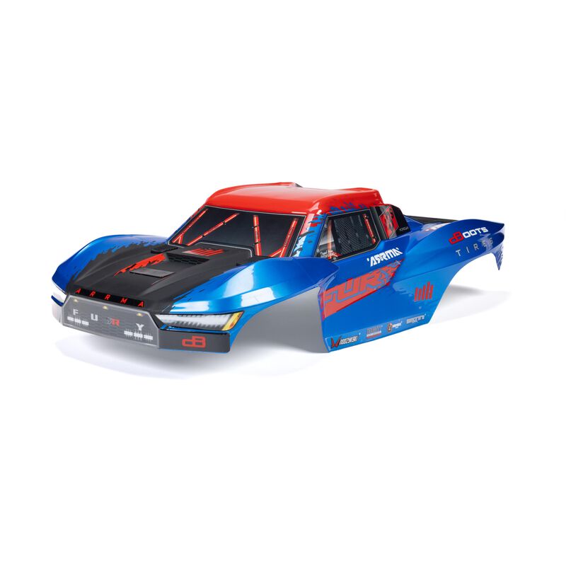 1/10 FURY Painted Decalled Trimmed Body Set Blue