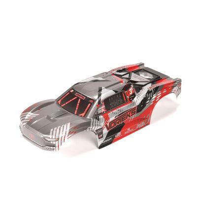 VORTEKS Clipless Painted Decaled Body Red
