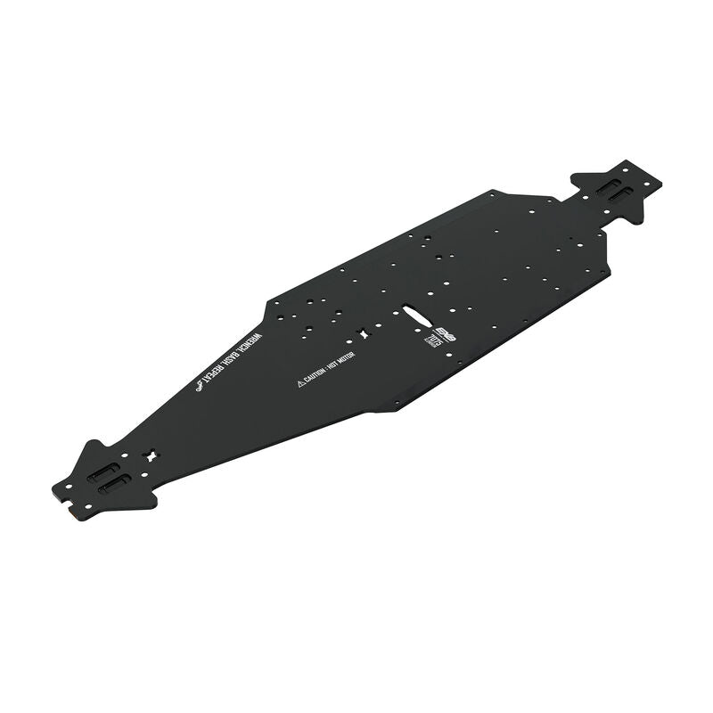 Aluminium Chassis CNC 7075 T6 XLWB Black (1 pc)