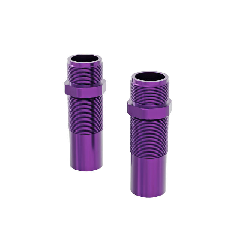 Front Aluminium Shock Body 15x67mm Purple