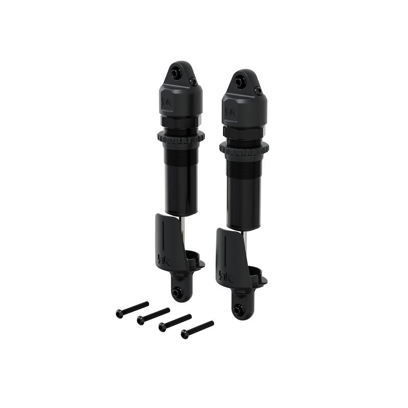Rear Alloy Shock 15mm 153.5mm 4x1.9mm 1300cSt Black