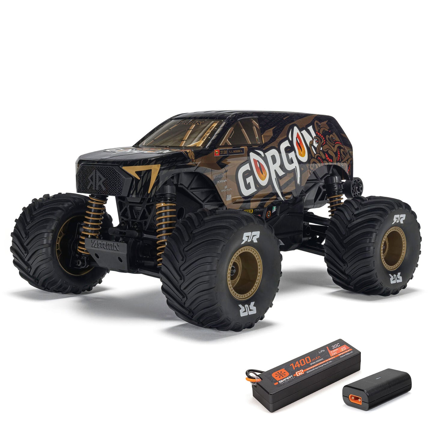 ARRMA 1/16 GORGON GROM 4X4 RTR Brushed Monster Truck (Battery & Charger Included)