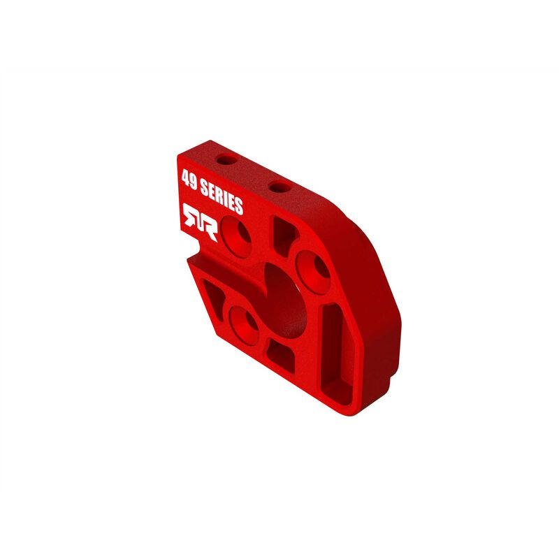 Aluminium Motor Plate 49 Series Red
