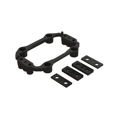 Aluminium Servo Mount Plastic Holder Set