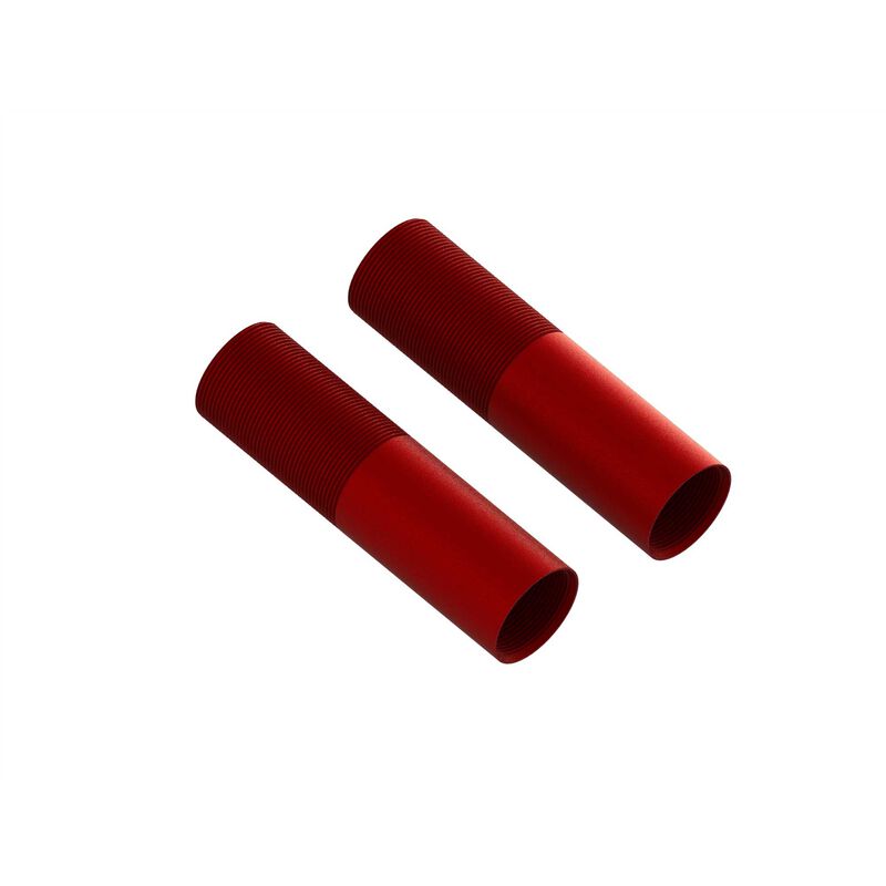 Aluminium Shock Body 24x83mm Red (2)