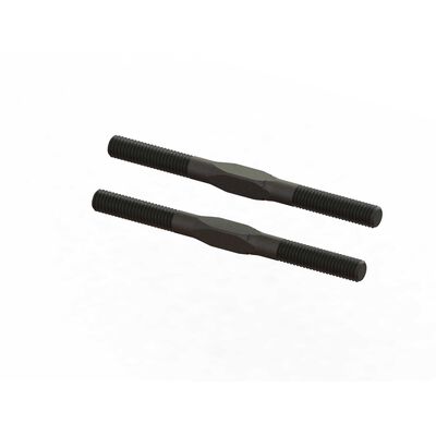 Steel Turnbuckle M5x65mm Black (2)