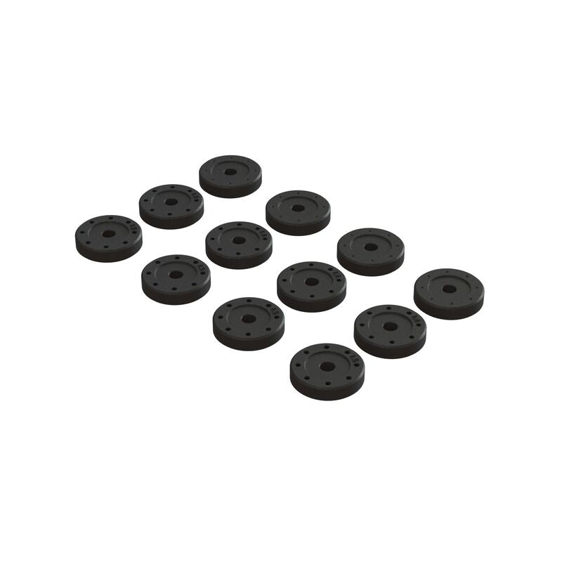 Shock Piston Set 1.4mm (8) 1.5mm (8) Blank (4)