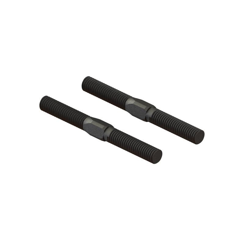 Steel Turnbuckle M5x50mm Black (2)