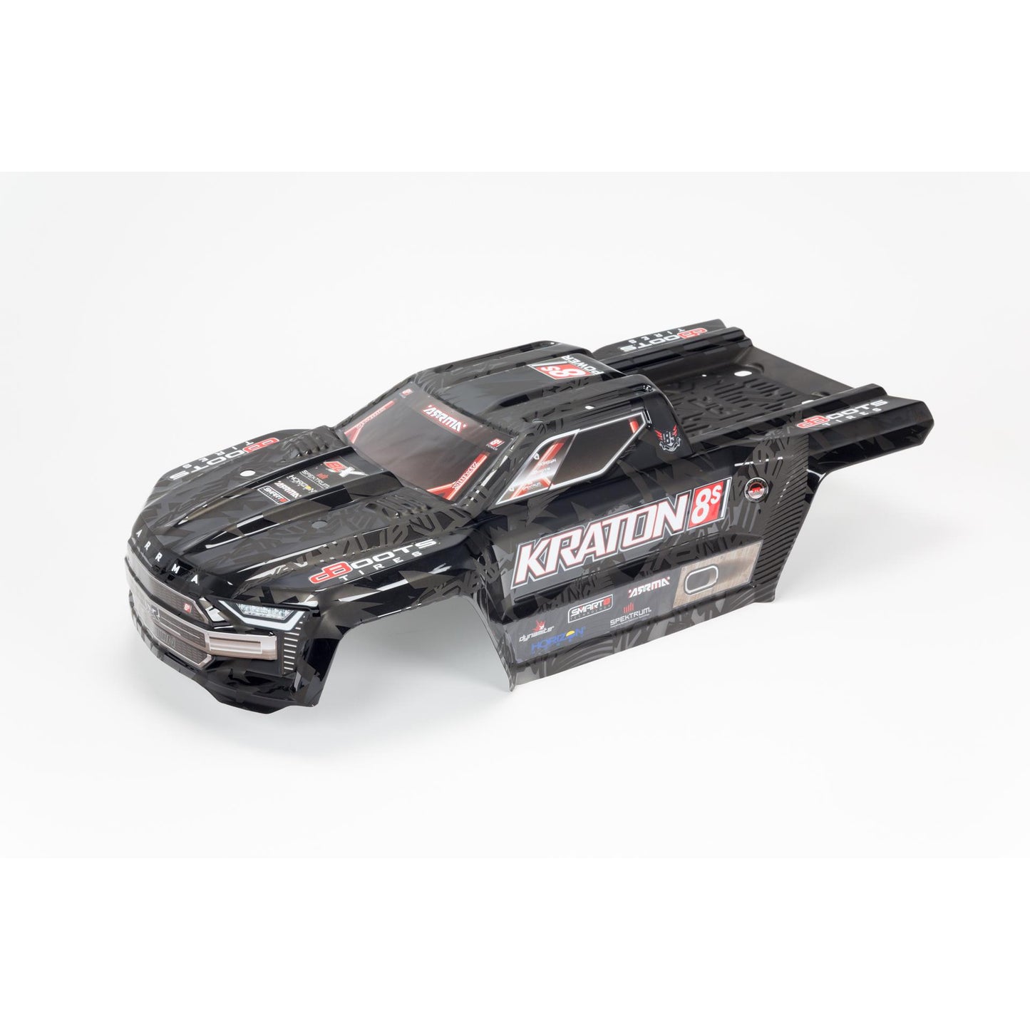1/5 Painted Body Black KRATON 4X4 8S EXB
