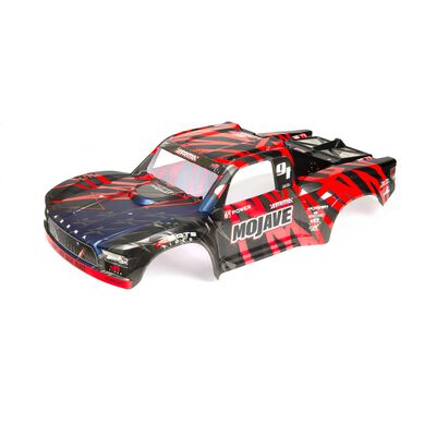 1/7 Painted Body Black/Red MOJAVE 6S BLX