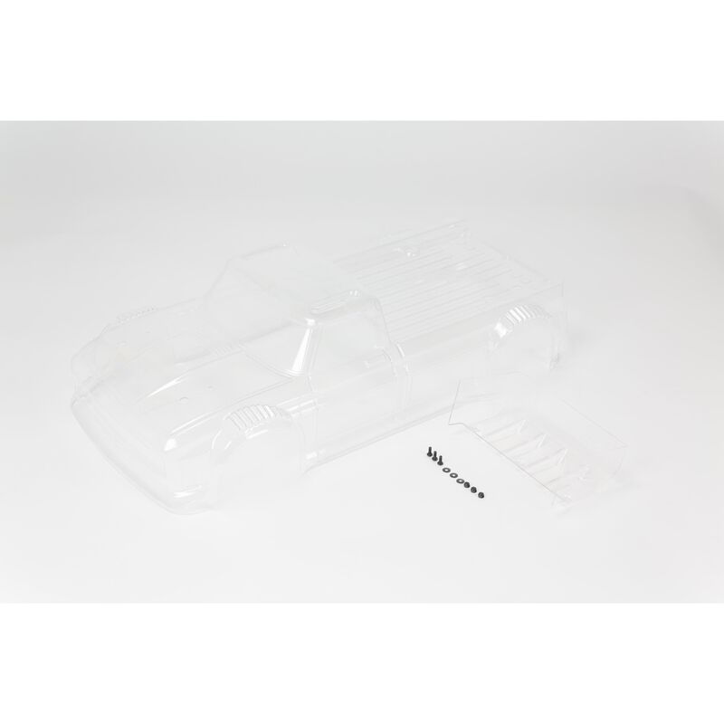 1/8 Clear Body with Decals INFRACTION 4X4 3S