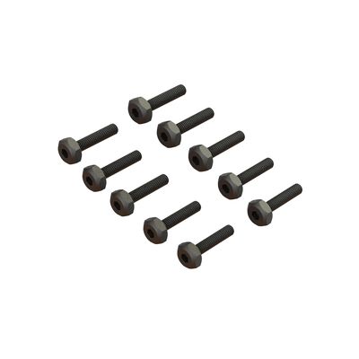 M2.5x12mm 5.5mm Hex Head (10)