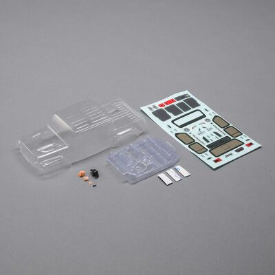 Jeep JT Gladiator Body Set Clear SCX24
