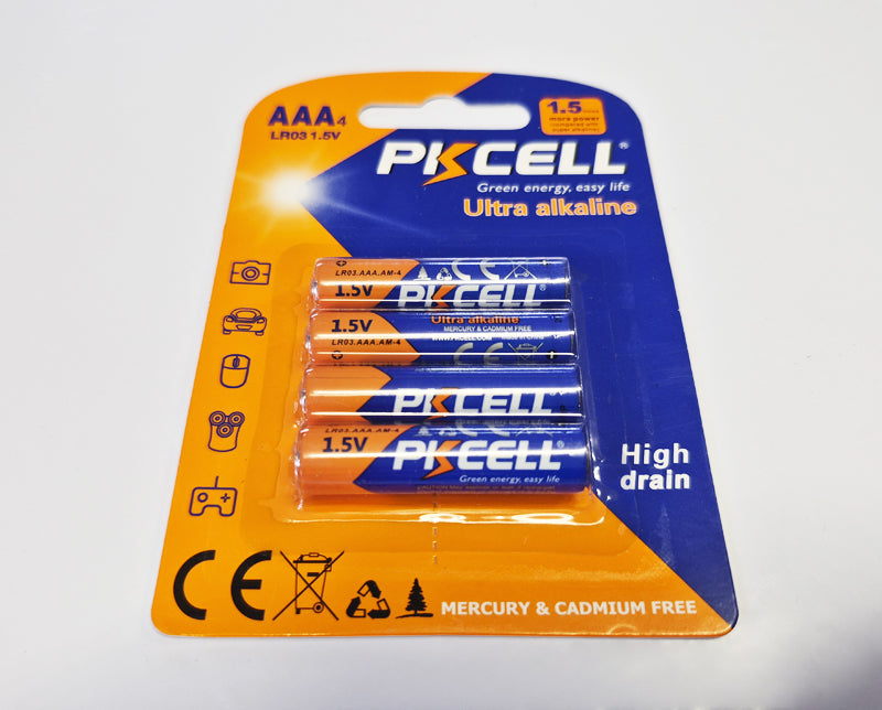 Alkaline AAA Battery 4pcs/pack