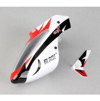 Complete White Canopy w/ Vertical Fin: