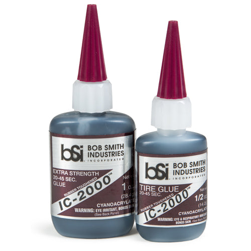 BSI IC-2000 Rubber-Toughened CA Super Glue