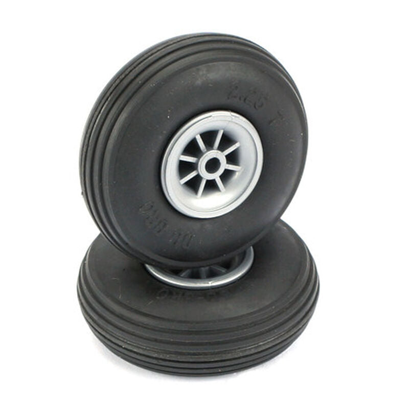 Treaded Wheels - 2-1/4 In