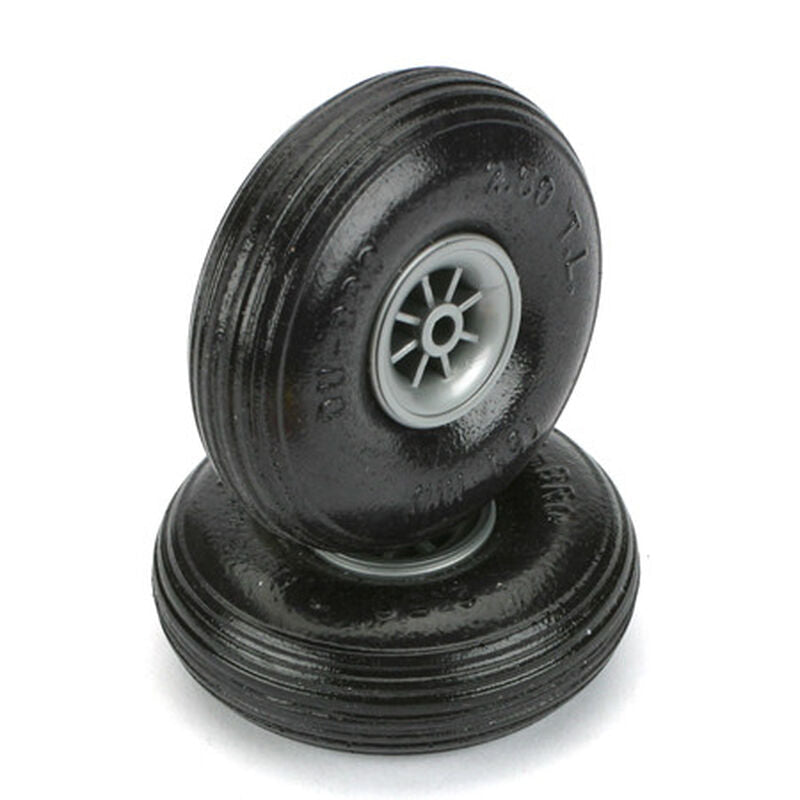 Treaded Lite Wheels (2) - 2-1/2 In
