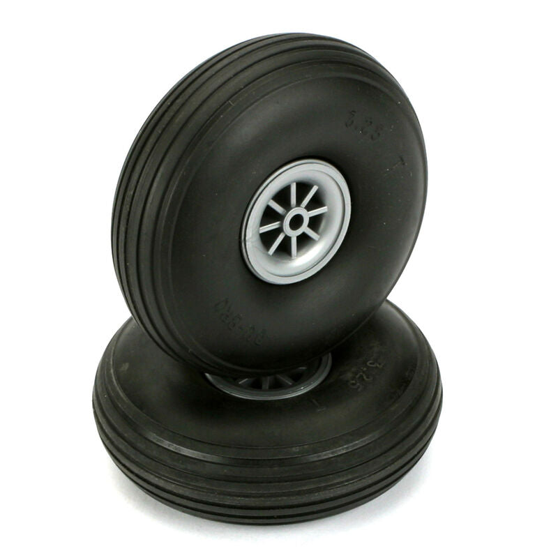 Treaded Wheels - 3-1/4 In