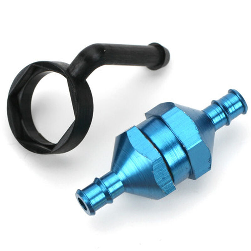 In-Line Fuel Filter Blue