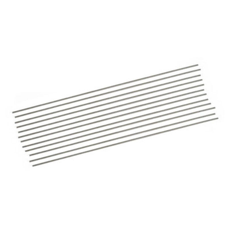 Fully Thread Rods 12in: 6-32 (12)