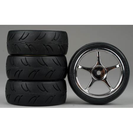 5-Spoke Chrome Wheel U-Groove (4)