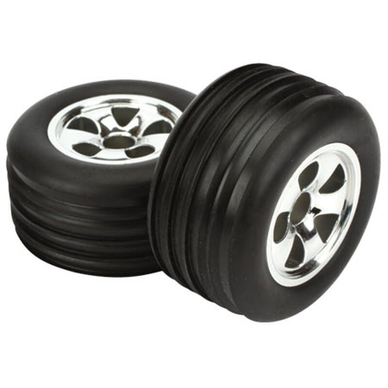 Mounted Front Tire (2) Chr Rib: Circui