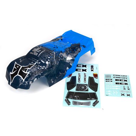 Body Blue/Silver: 1:10 2wd Circuit
