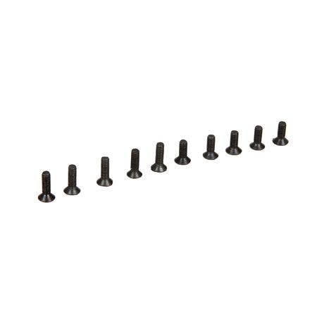 Screw M3 Flat Head Binder Head (10)