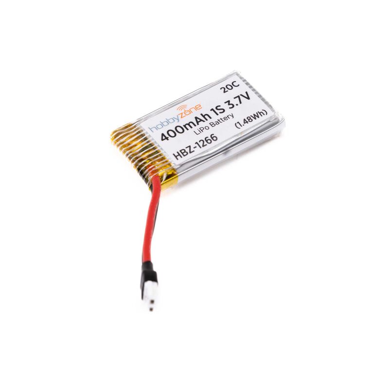 3.7V 1S 400mAh LiPo Battery Molex 51005