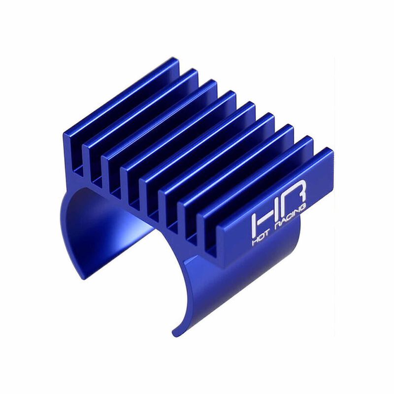 Aluminium 9-Fin Motor Heat Sink Blue Axial SCX30