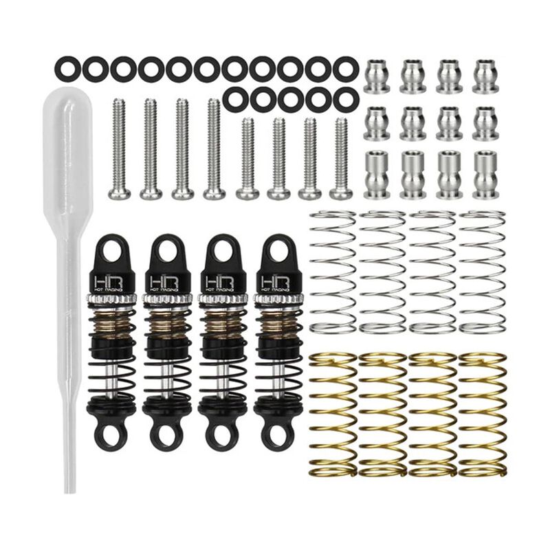 22mm Aluminium Heavy Duty Oil Shocks 1/30 Axial SCX30 (4)
