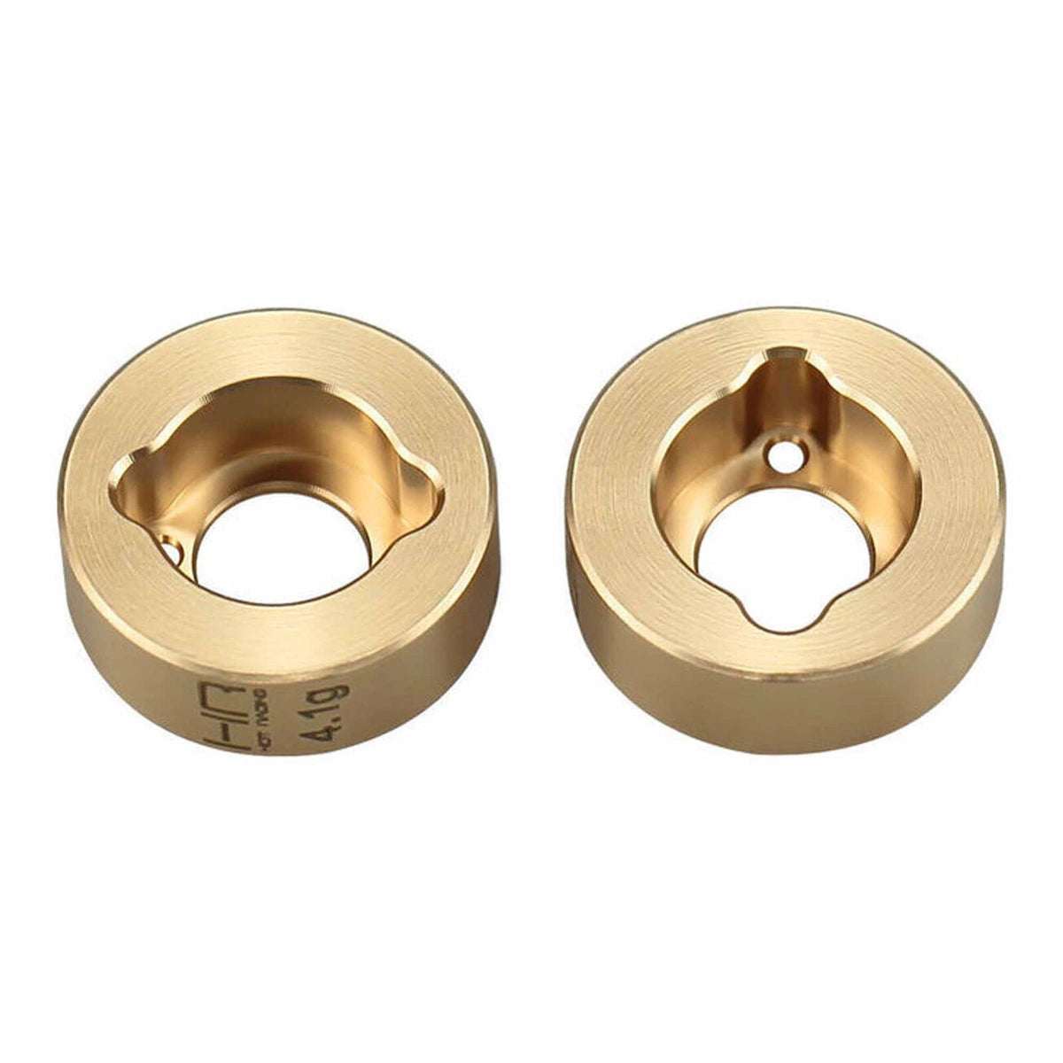Brass 4.1 g Rear Hubs 1/30 Axial SCX30