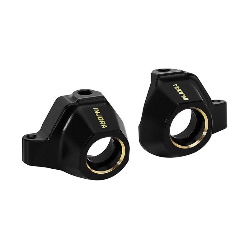 Brass Steering Knuckle Set Black SCX30