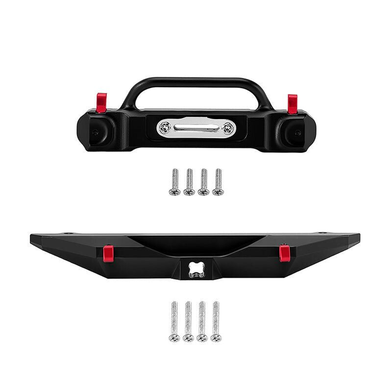 Aluminium Front & Rear Bumper Set SCX30 JLU