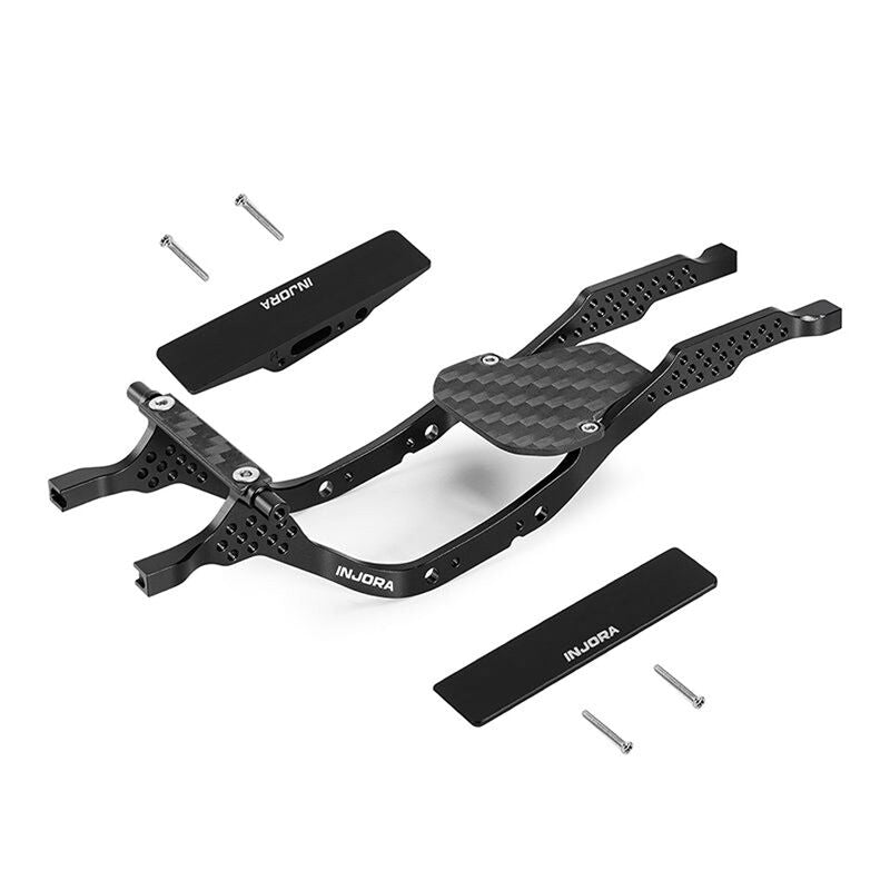 Aluminium & Carbon Fibre Chassis Kit with Rock Sliders SCX30