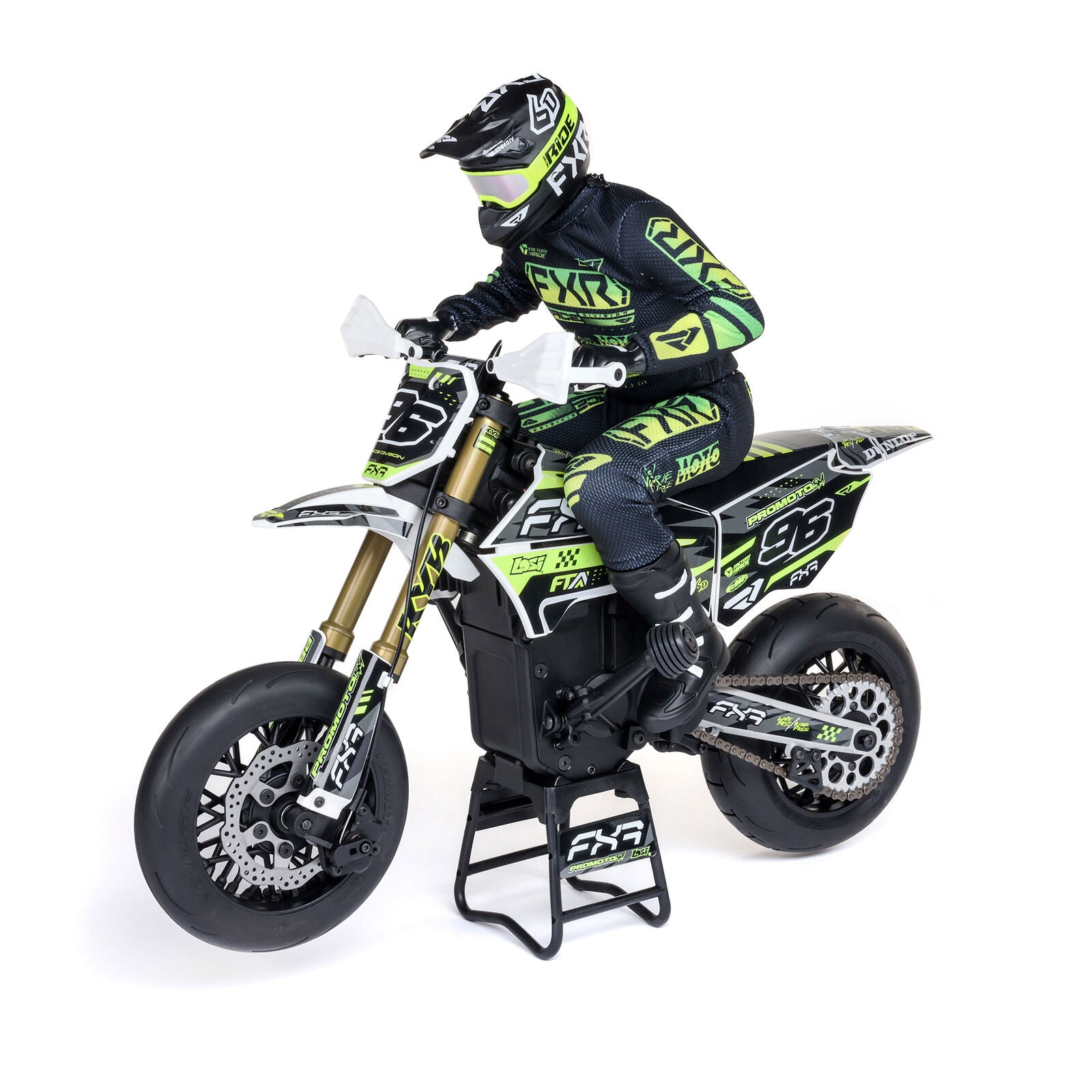 Losi 1/4 Promoto-SM FXR Supermoto Motorcycle RTR Basic – JK