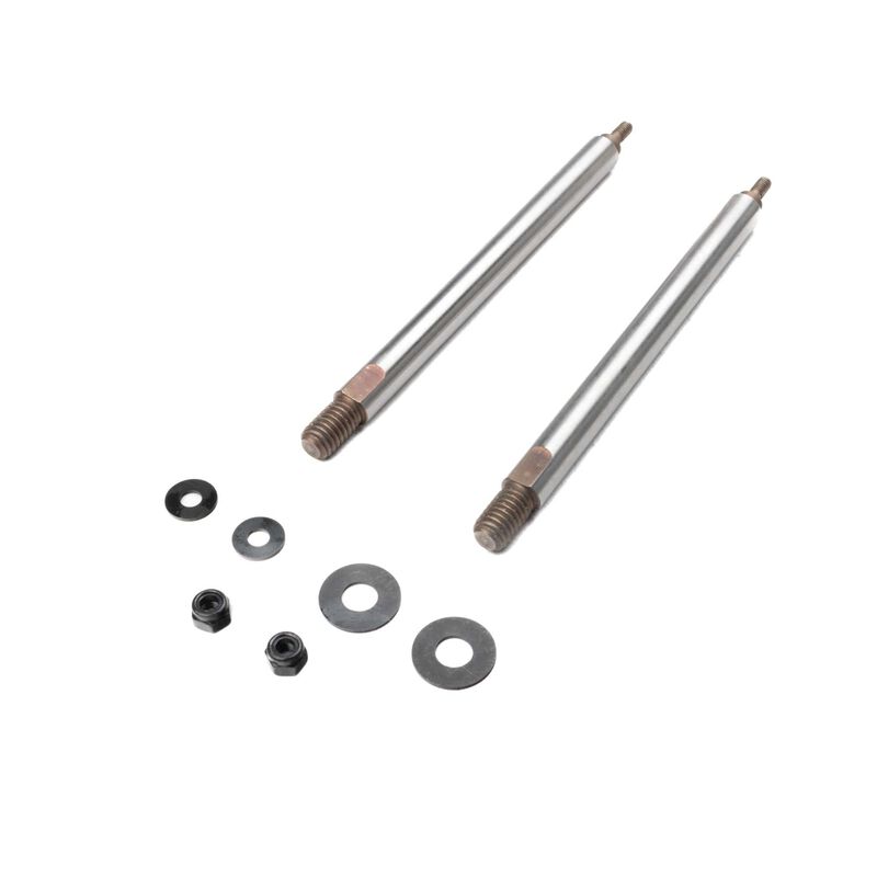 Nutted Shock Shaft Rear (2) 5IVE-T 3.0