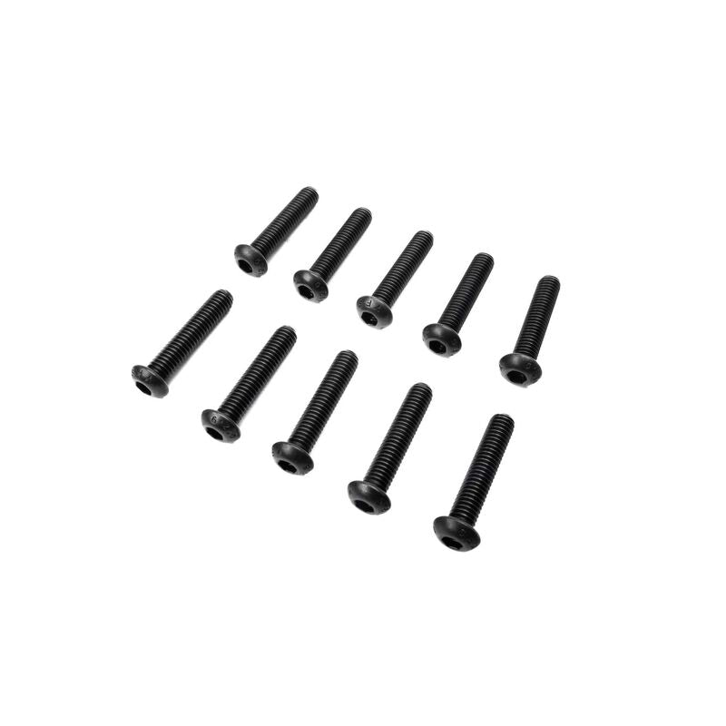 Button Head Screws M6 x 30mm STL (10)