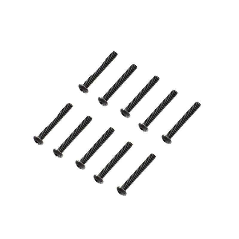 Button Head Screws M4 x 30mm STL (10)