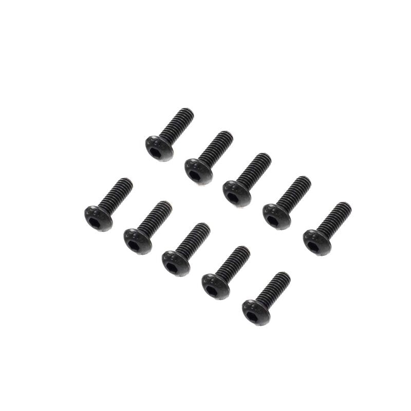 Button Head Screws M4 x 12mm STL (10)