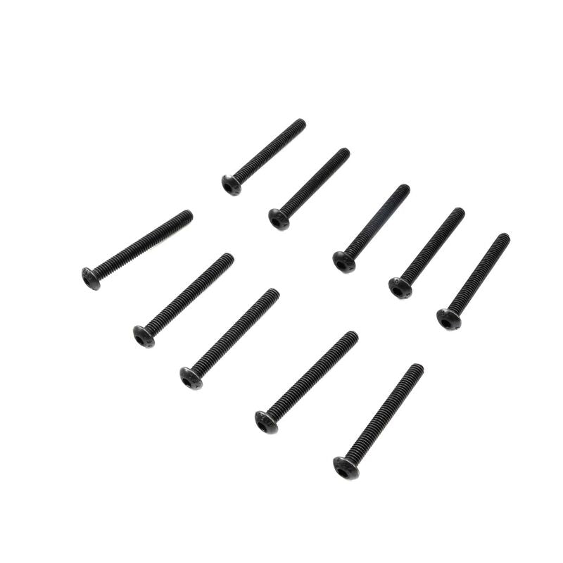 Button Head Screws M4 x 35mm STL (10)