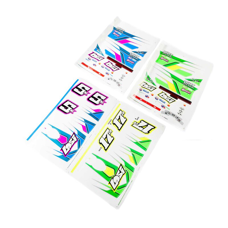 Blue and Green Graphics Set 22S DLM